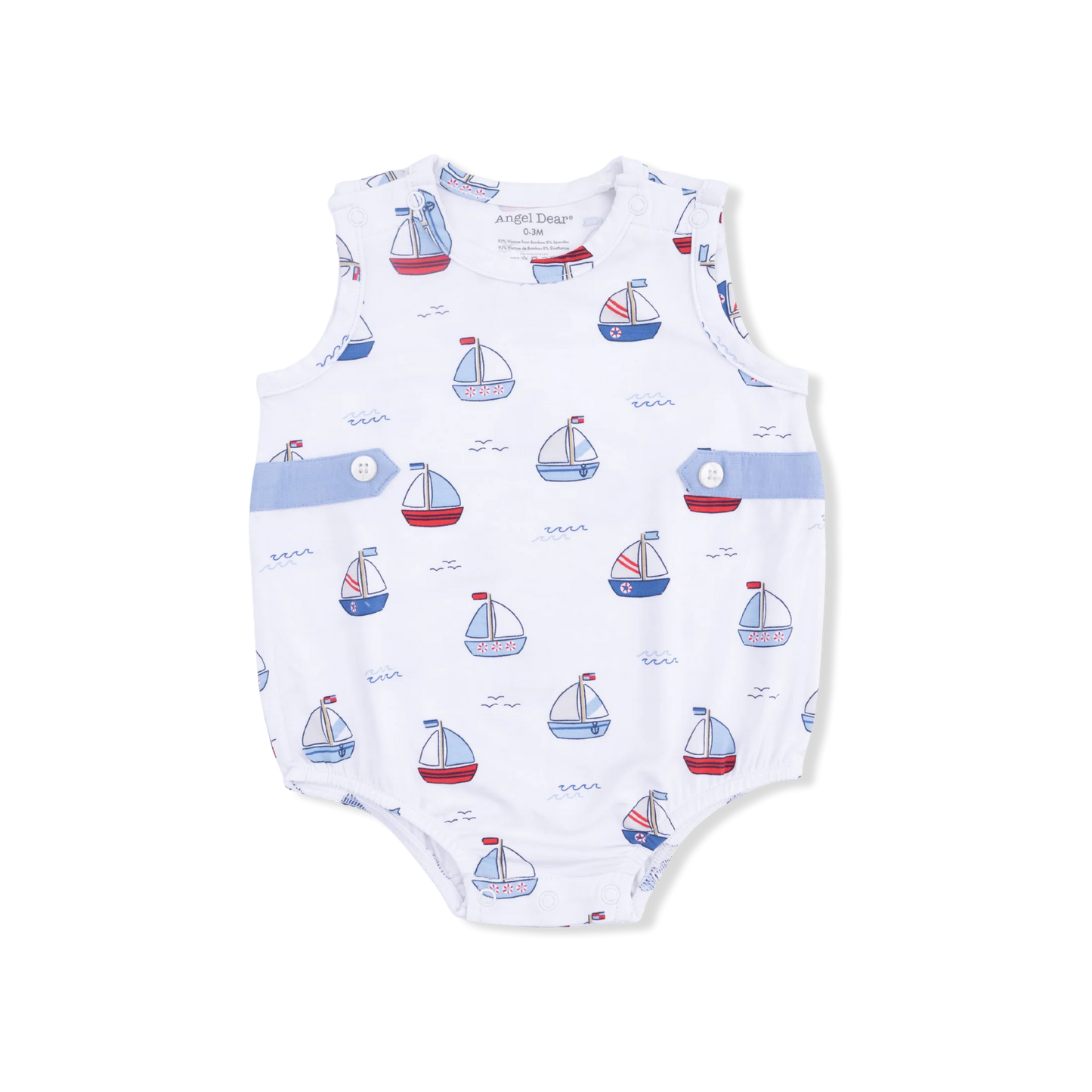 Bubbly Sailboats Blue | Bubble
