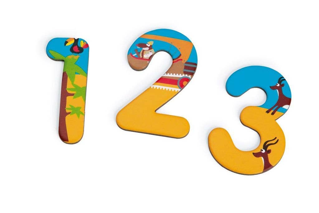 Scratch - Magnets 123 SAFARI