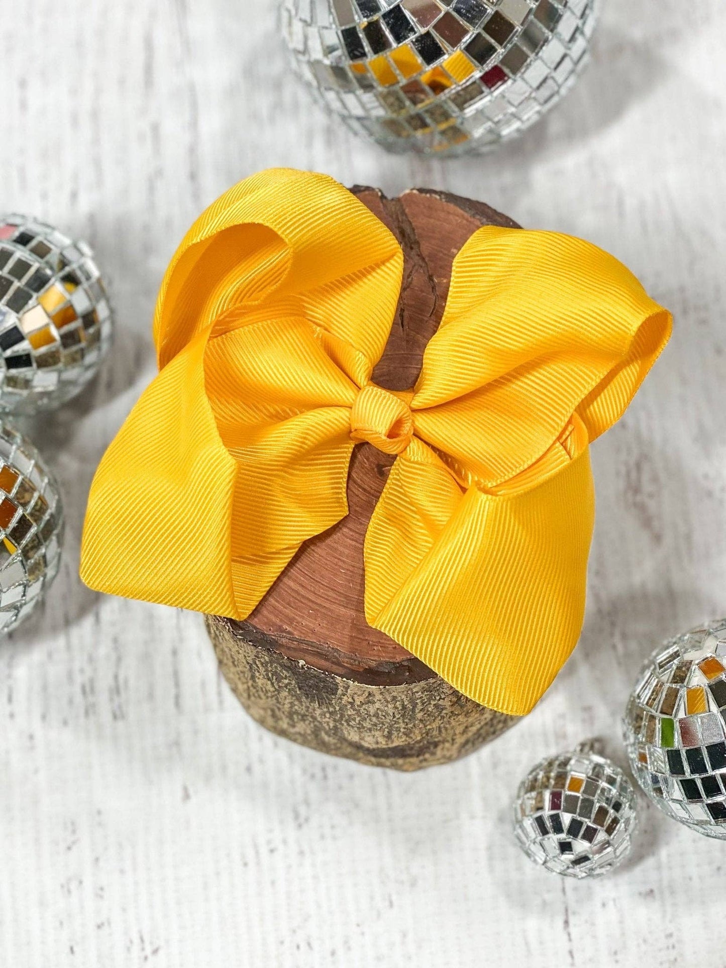 Classic Grosgrain Hair Bow - Alligator Clip - 4.5"