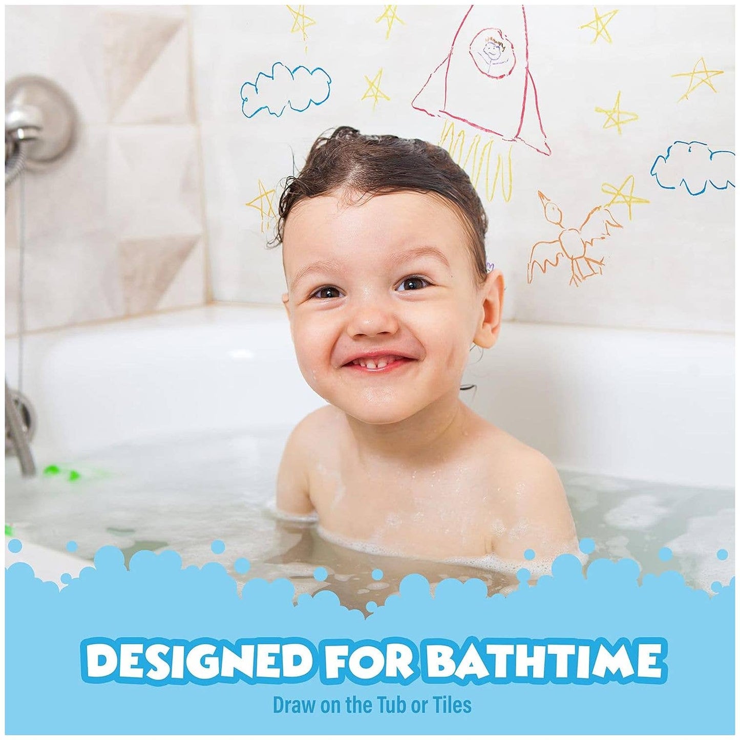 Tub Works® Smooth™ Jumbo Bath Crayons Bath Toy