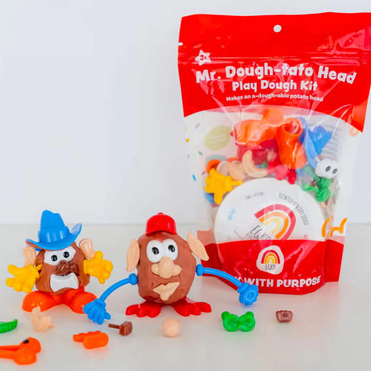 Mr. Dough-Tato Head Sensory Play Dough Kit