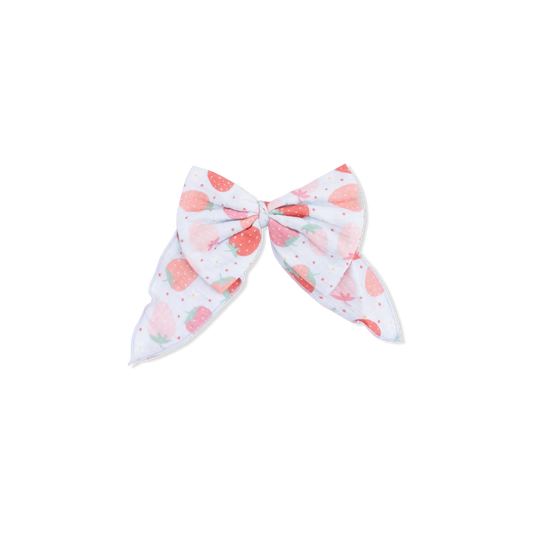 Strawberry Bliss | Large Bow