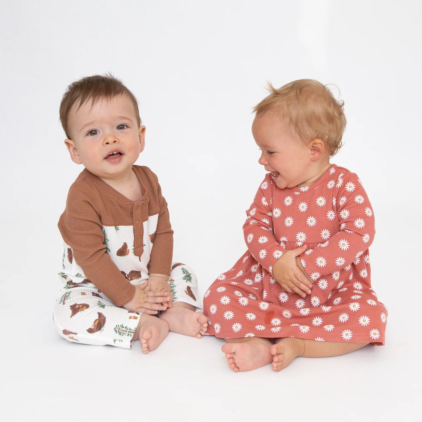 Daisy Dot Simple Dress and Bloomer