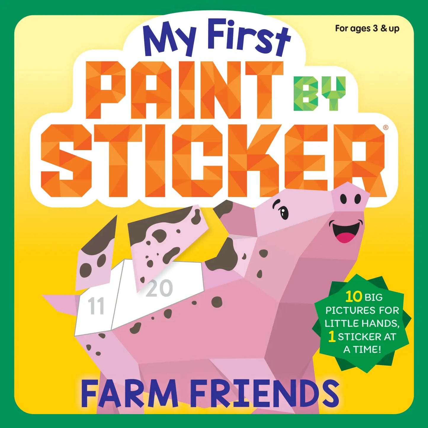 My First Paint By Sticker | Farm Friends