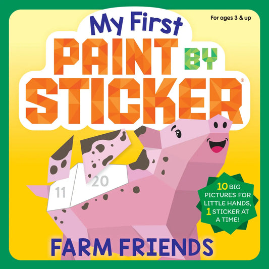 My First Paint By Sticker | Farm Friends