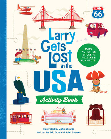Larry Gets Lost in the USA | Activity Book (with Stickers!)