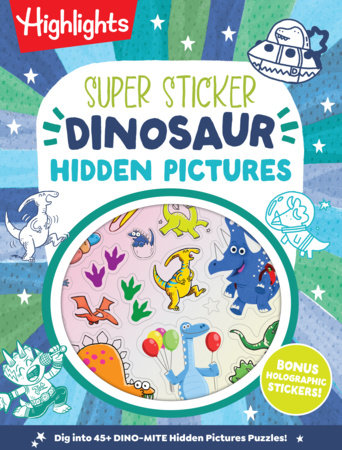 Dinosaur | Super Sticker Hidden Pictures