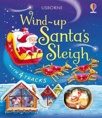Wind Up Santa's Sleigh