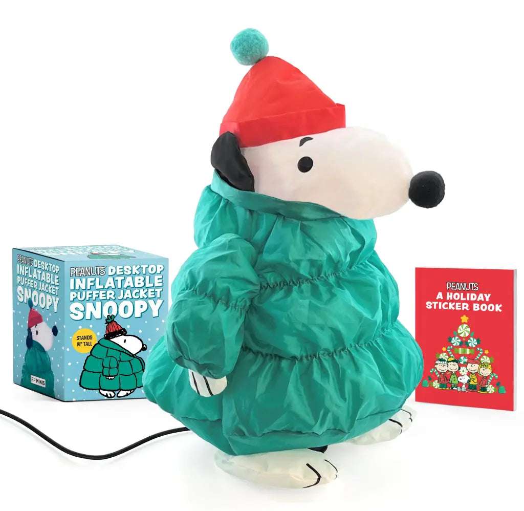Peanuts Desktop Inflatable Puffer Jacket Snoopy