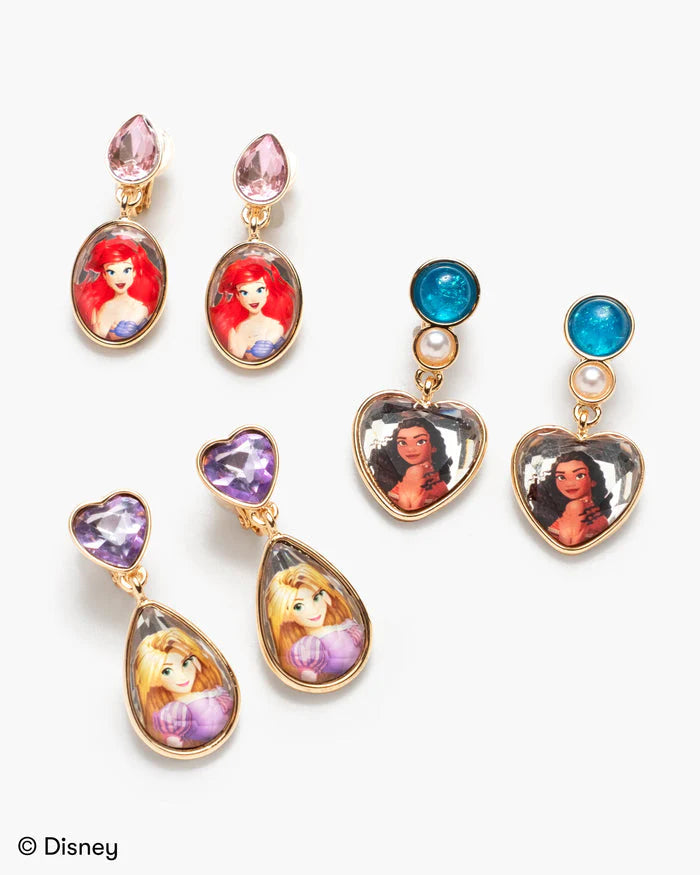 Disney Princesses 3-Piece Earring Set