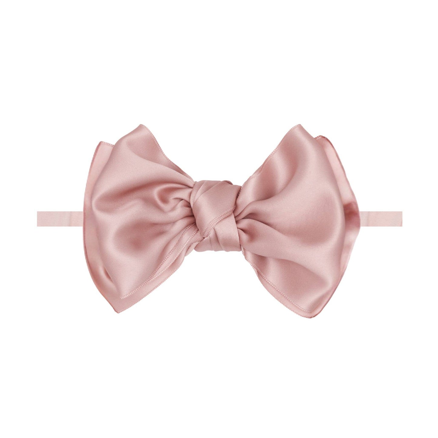 Satin FAB® Skinny | nylon headband with satin bow