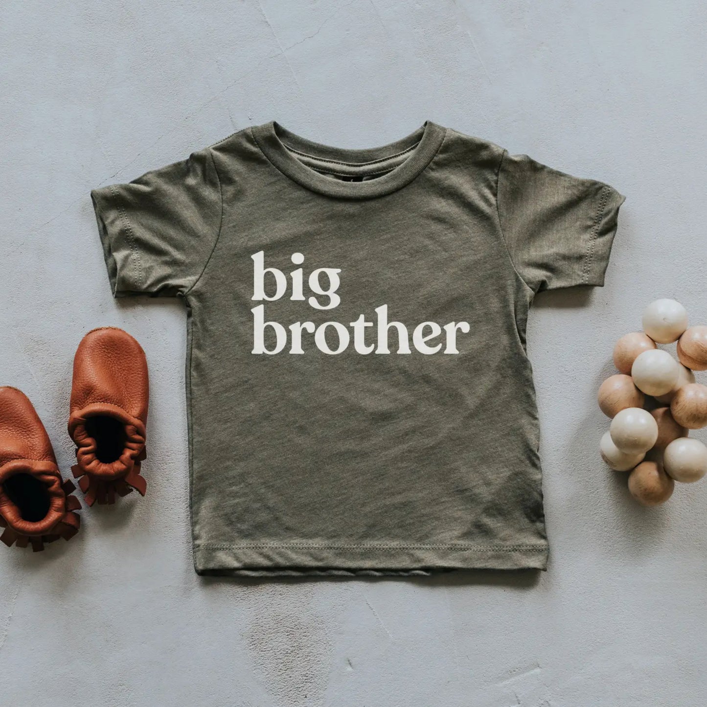 Big Brother Tee in Olive