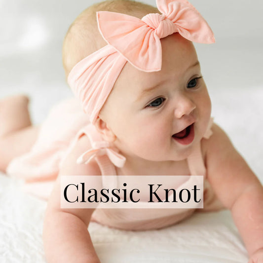 Printed Classic Knot | soft nylon headband