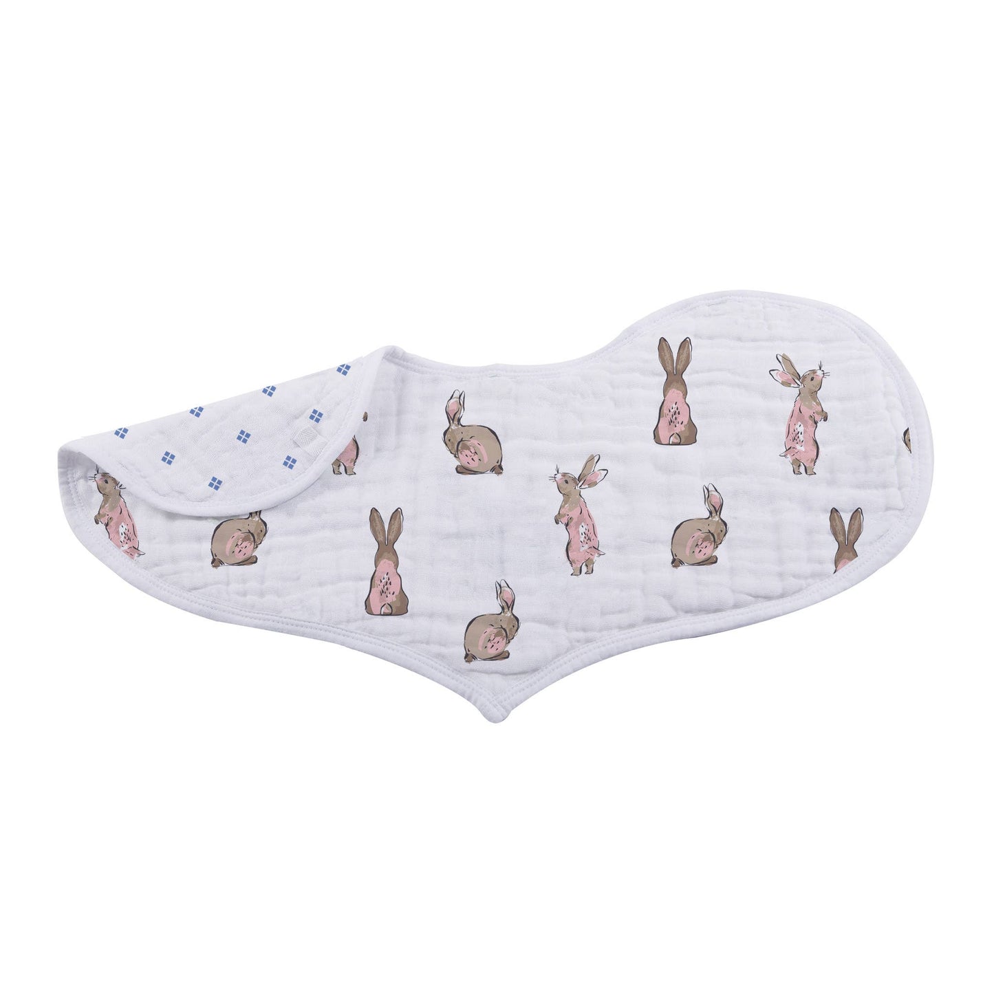 Wildflowers - Bamboo Heart Bib 2PK