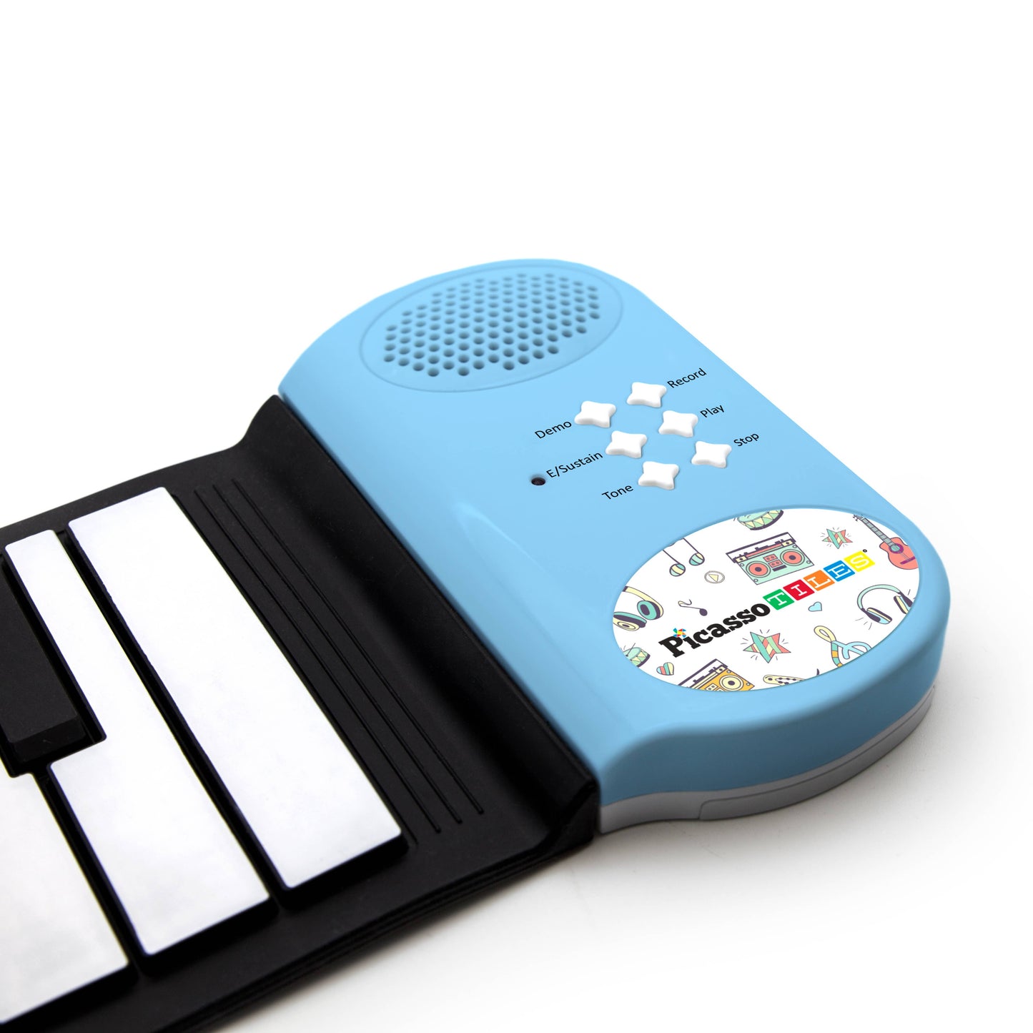 49 Key Colorful Roll-Up Keyboard