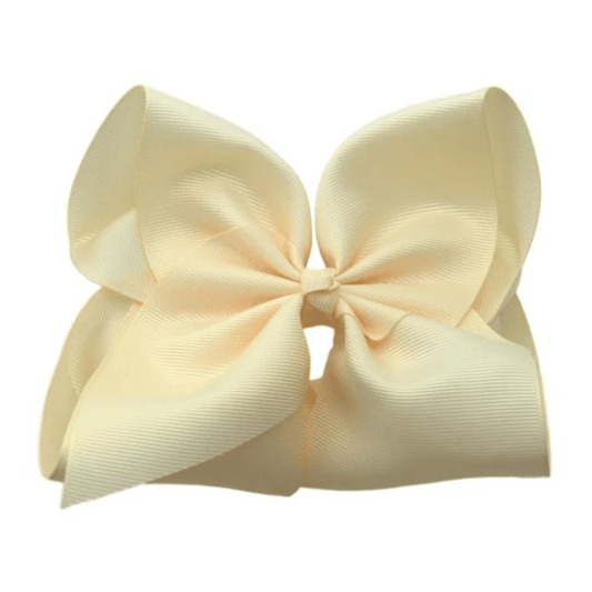 Solid Grosgrain Bow | Alligator Clip