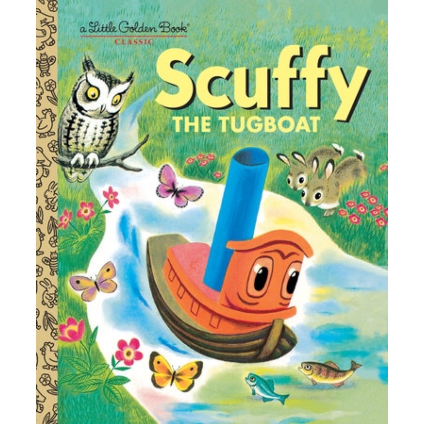 Scuffy the Tugboat - Little Golden Books