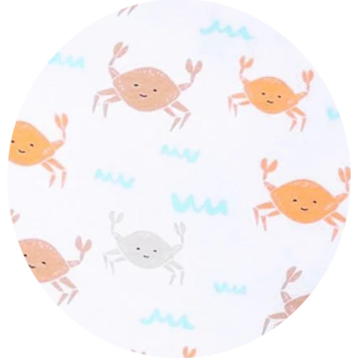 Copper Pearl Single Bandana Bib - Tide