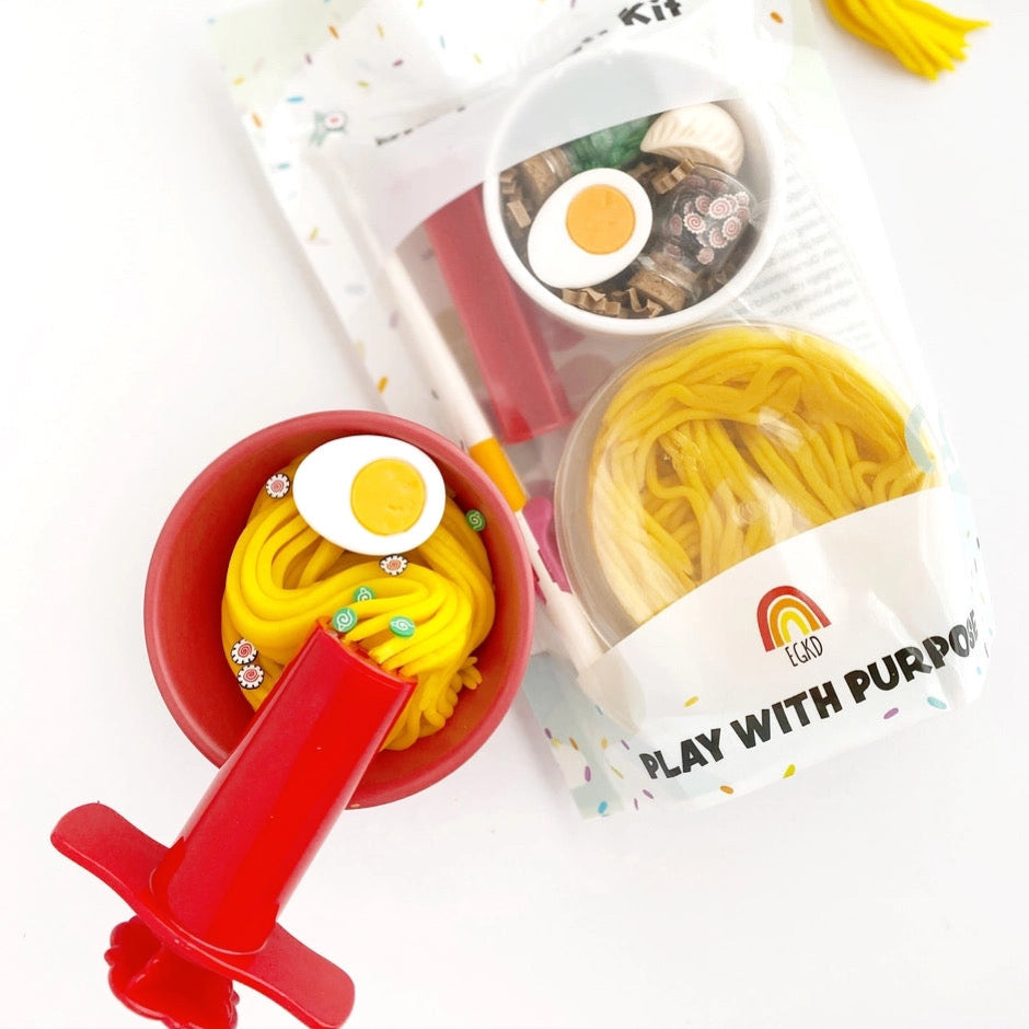 Ramen Sensory Play Dough Kit