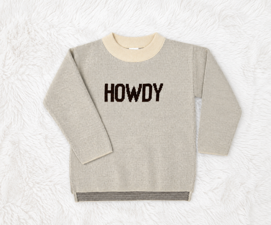 Howdy | Knit Sweater