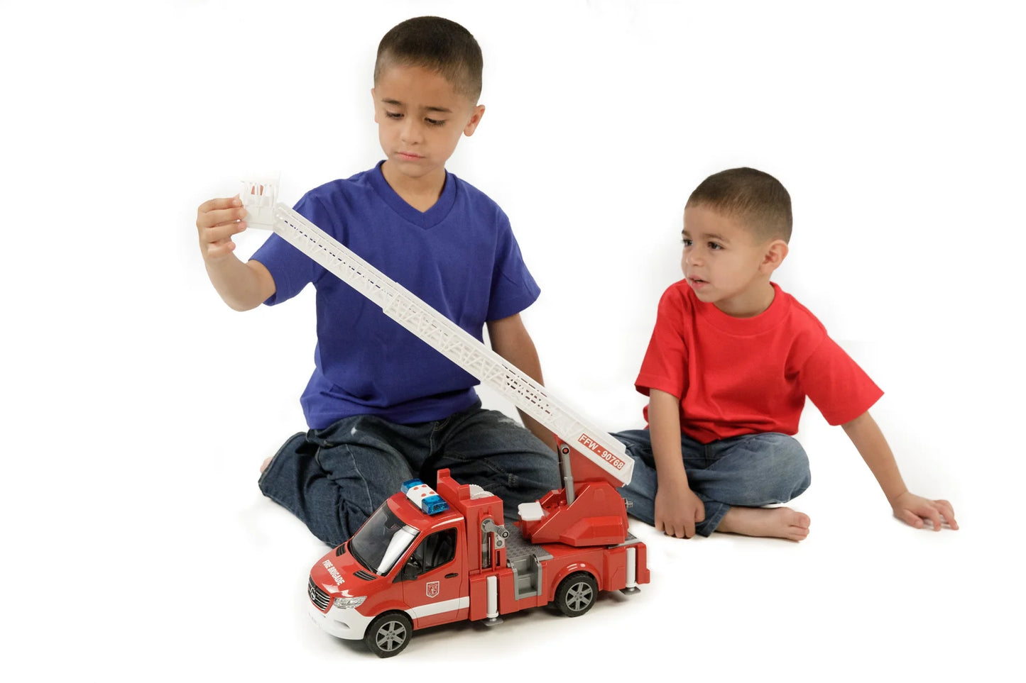 Bruder MB Sprinter Fire Engine w/ Ladder, Water Pump and Light & Sound