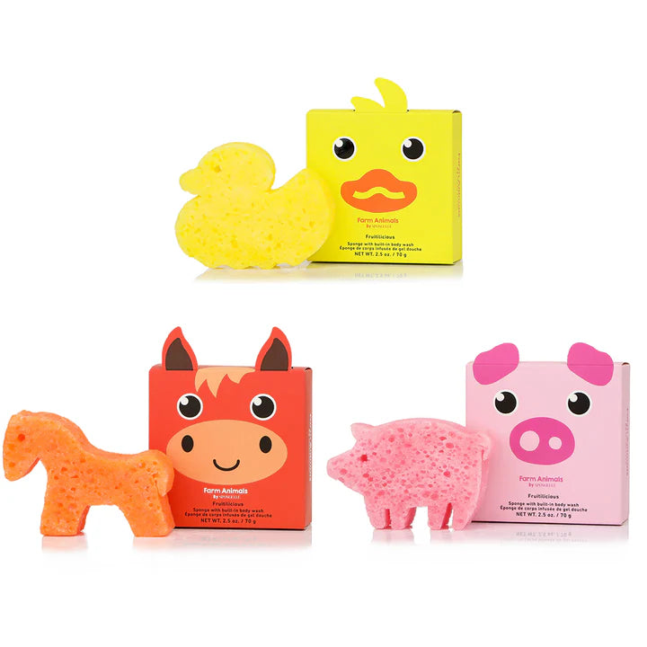 Spongelle Farm Animals Collection