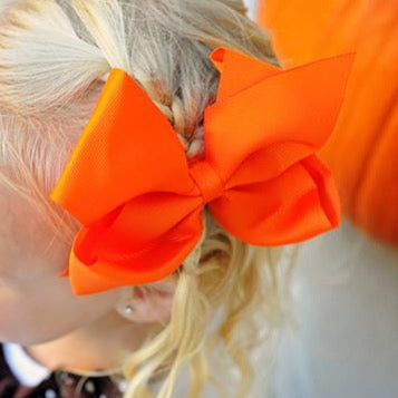 Classic Oversized Grosgrain Hair Bow