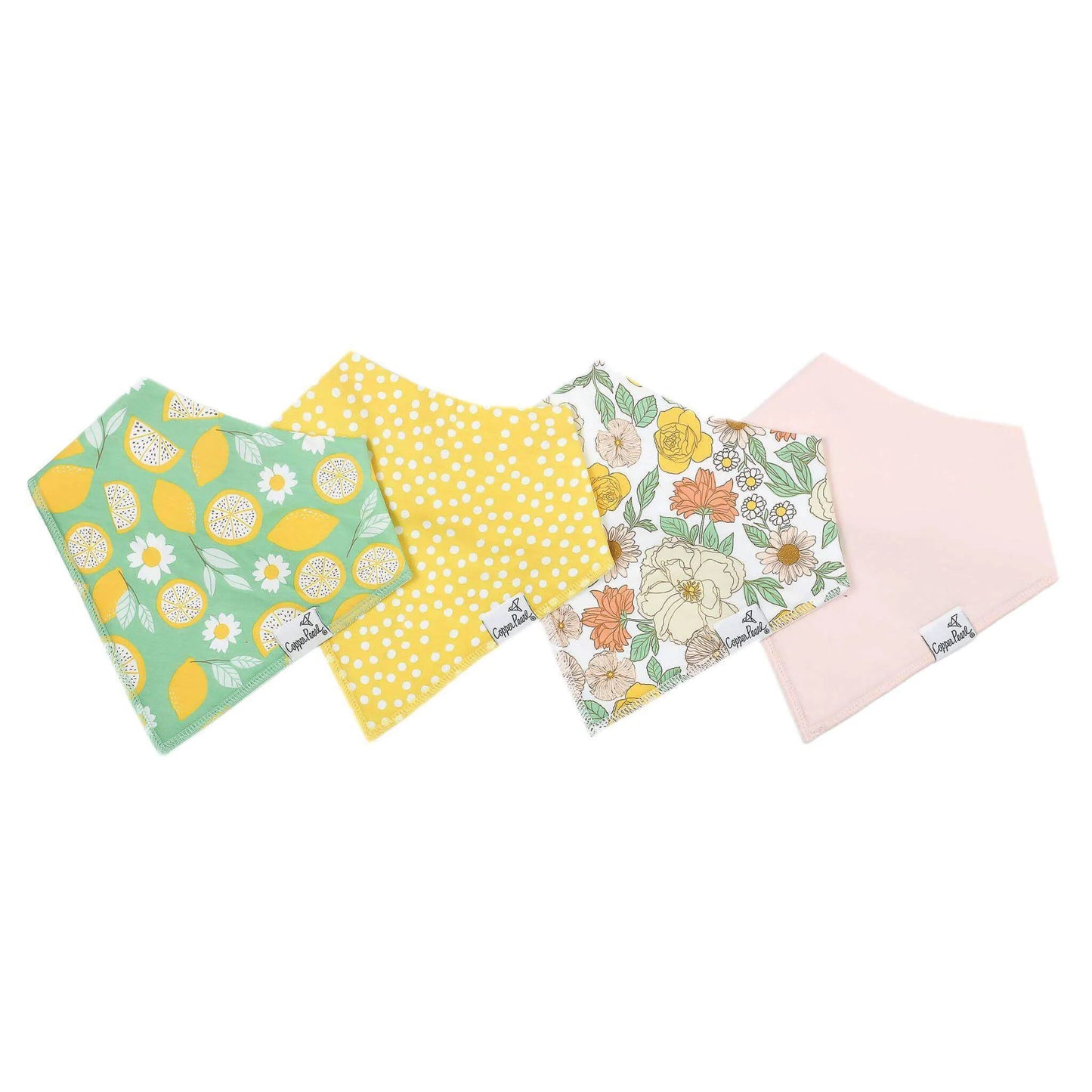 Single Bandana Bibs | Lemon