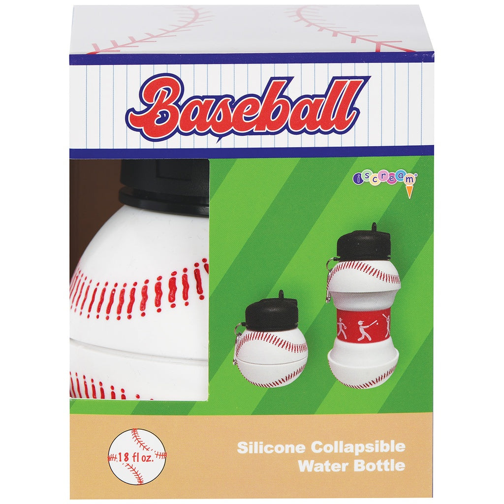Collapsible Water Bottle | Baseball