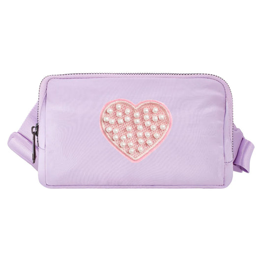 Pearl Heart Patch | Belt Bag