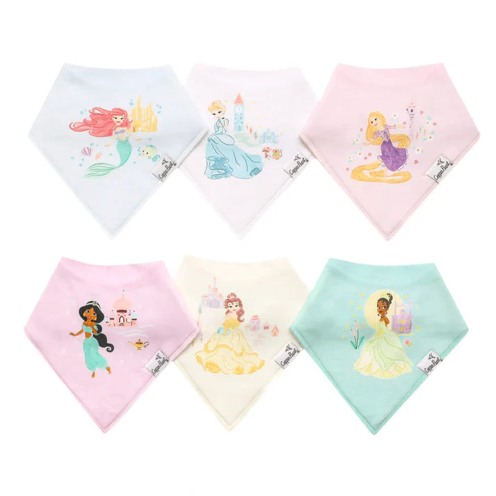 Copper Pearl Bandana Bib - Disney Princess