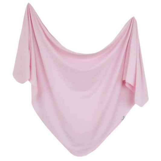 Copper Pearl Knit Swaddle Blanket - Blossom