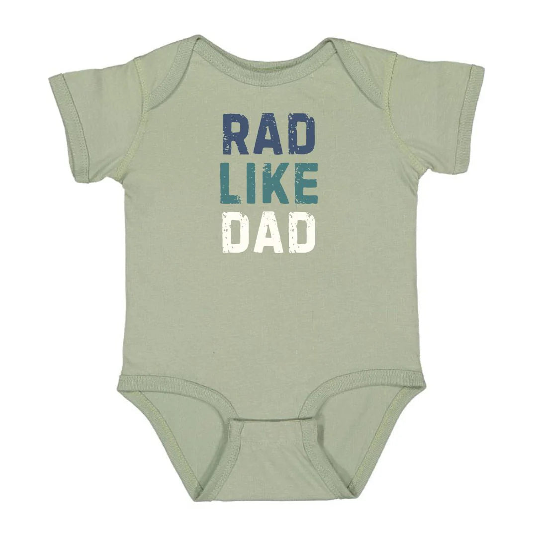 Rad Like Dad | Short Sleeve Bodysuit