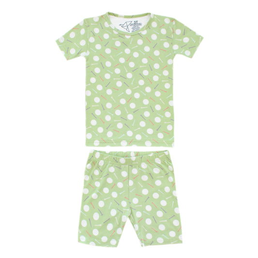 Copper Pearl Bogey 2 Piece Short Sleeve Pajamas