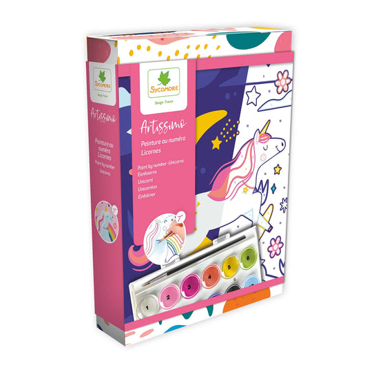 Artissimo Paint By Numbers | Unicorns
