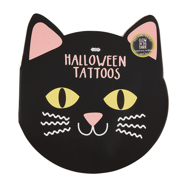 Halloween Cat Tattoo Book