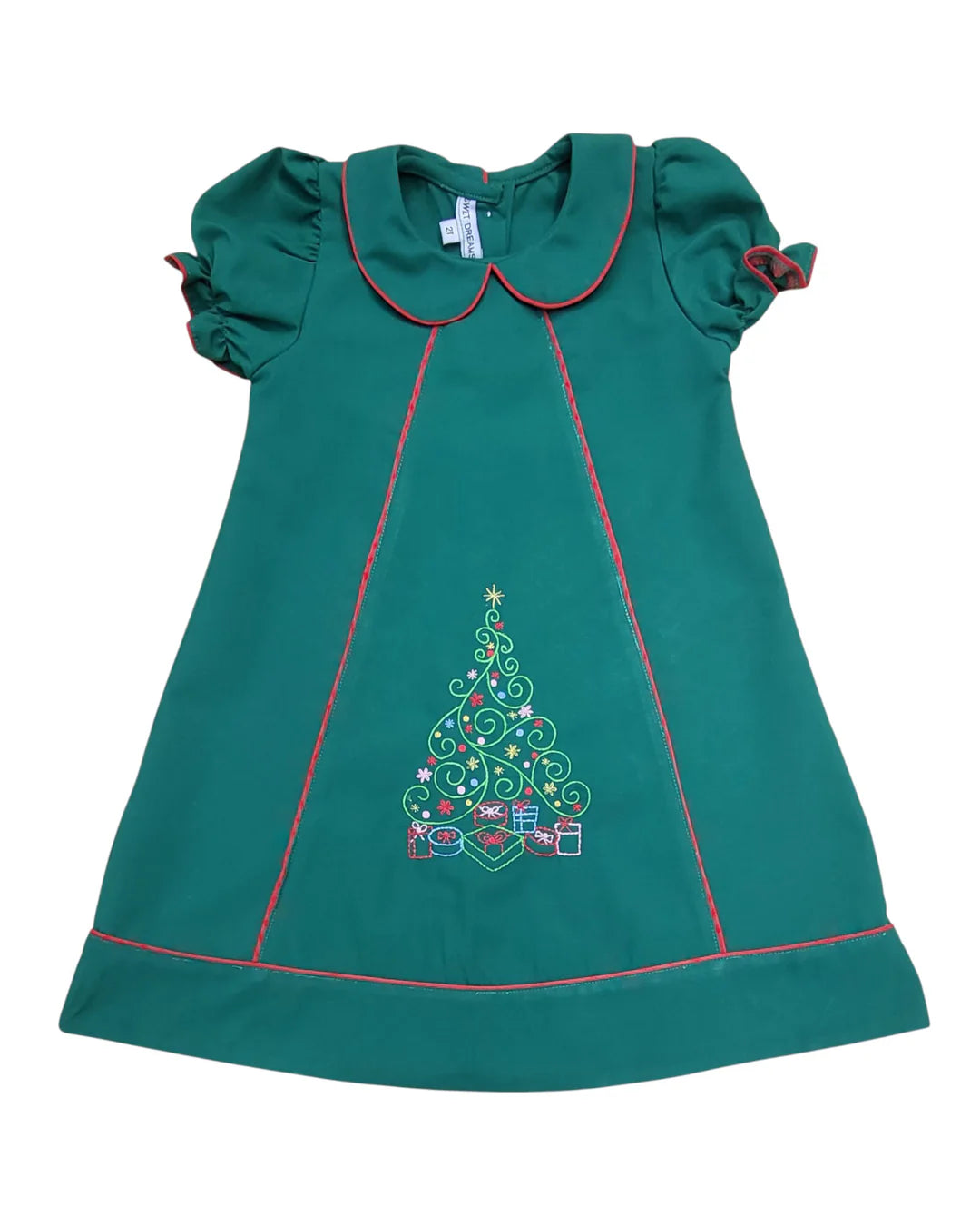 Christmas Tree | Embroidered Dress