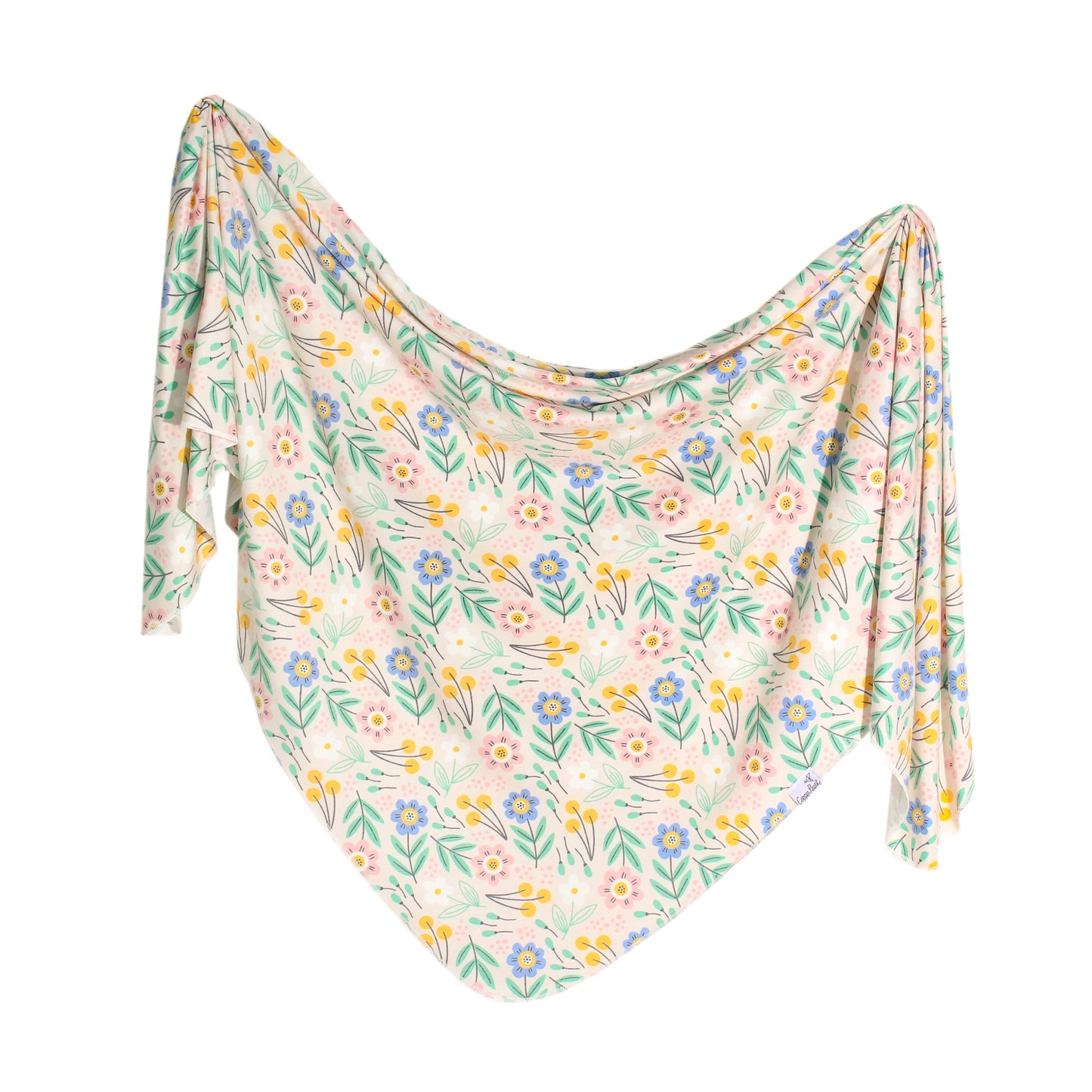 Copper Pearl Knit Swaddle Blanket - Clara