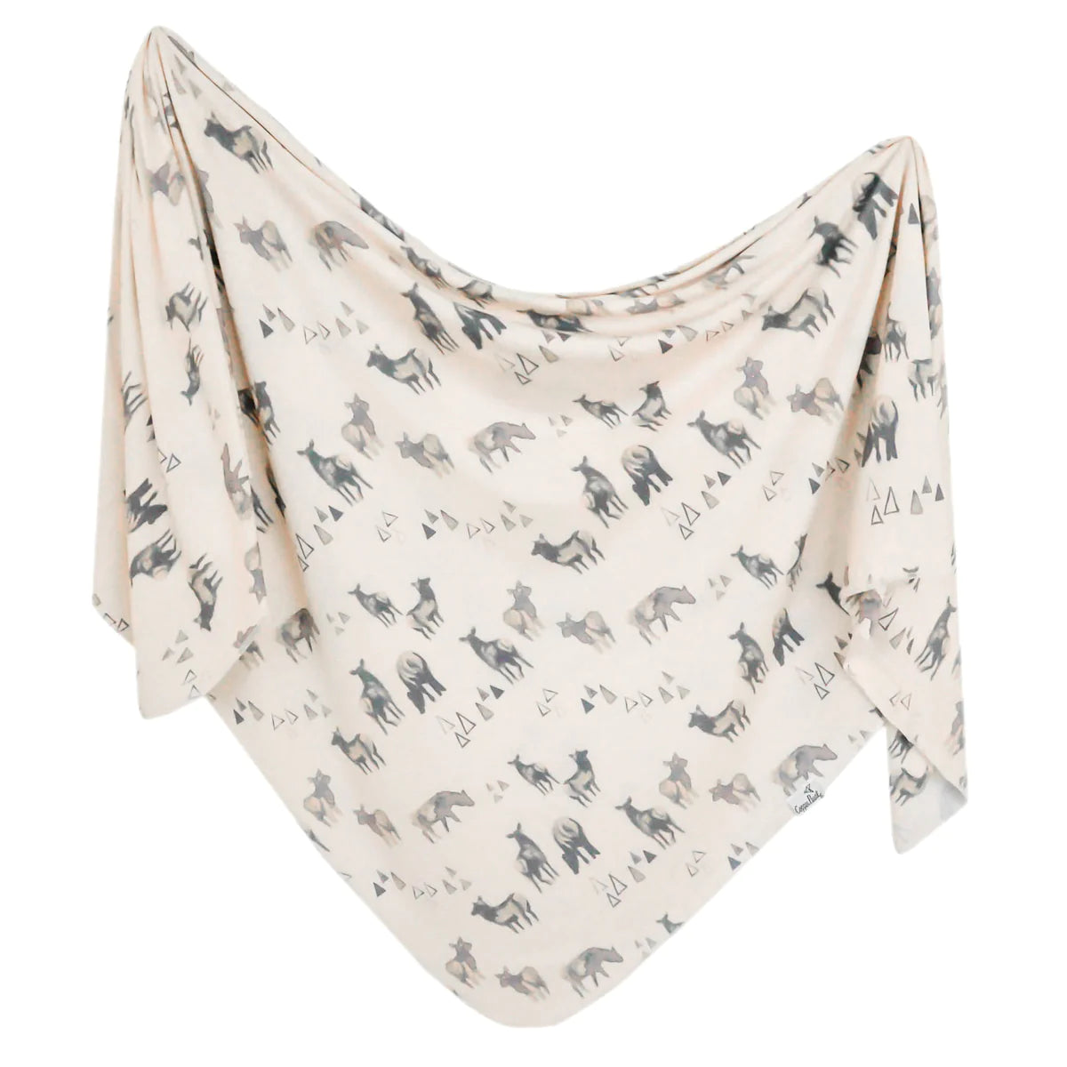 Copper Pearl Knit Swaddle Blanket - Cody