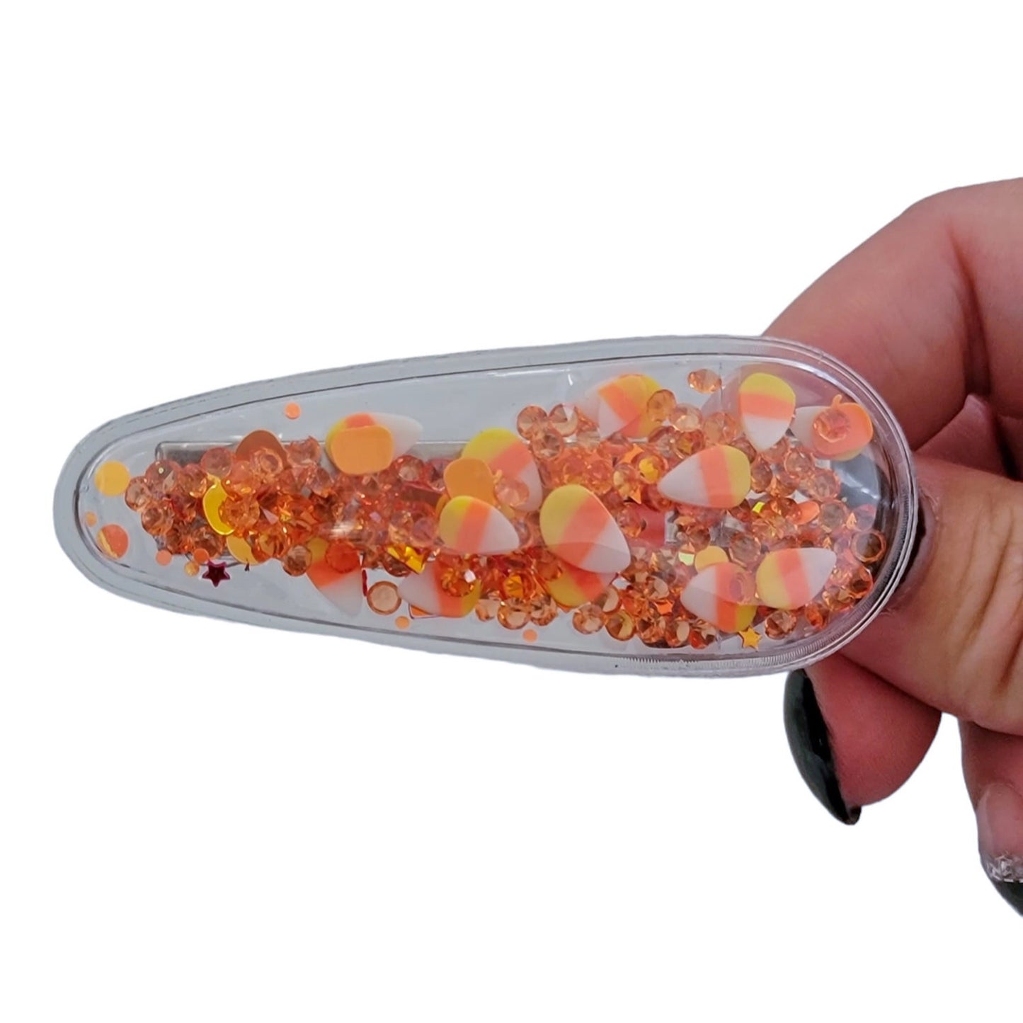 3" Shaker Clip - Candy Corn