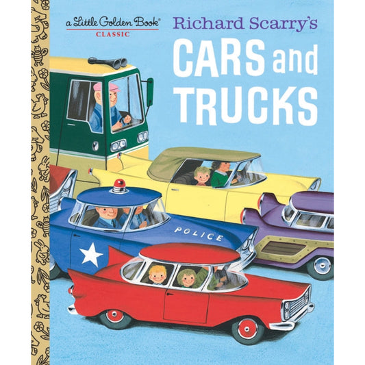 Richard Scarry's Cars and Trucks - Little Golden Books