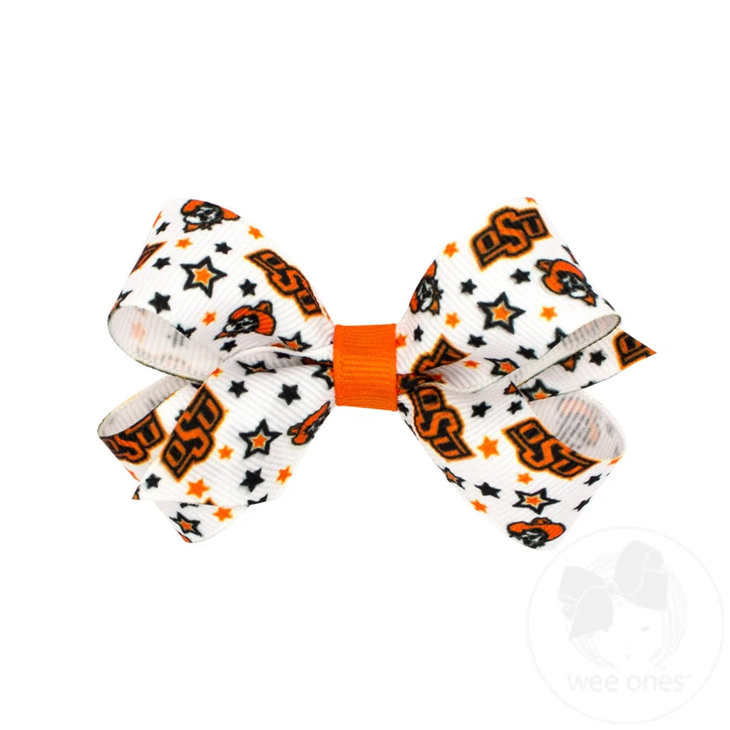 OSU Logo Print | Hair Bow