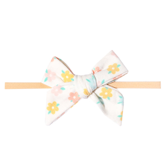Copper Pearl Classic Nylon Bow - Daisy