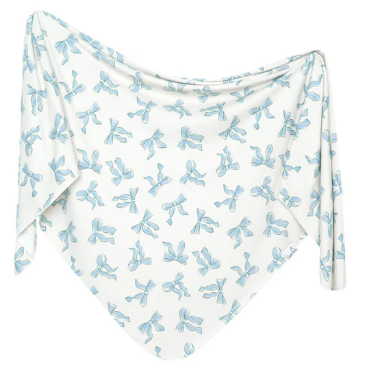 Copper Pearl Knit Swaddle Blanket-Daphne