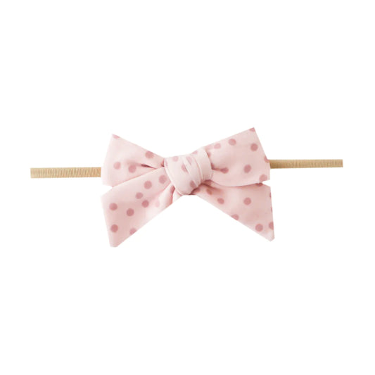 Copper Pearl Classic Nylon Bow - Dottie