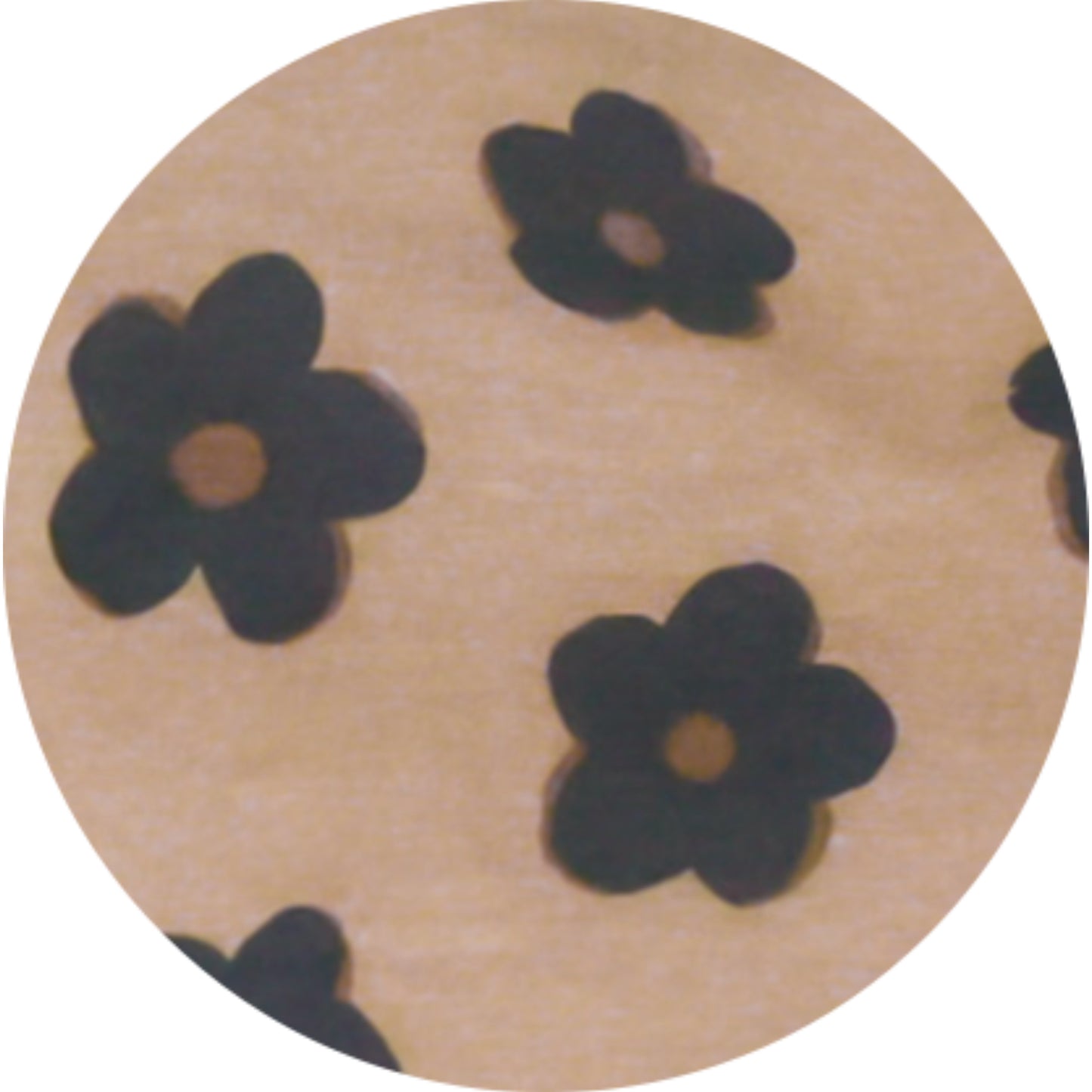Copper Pearl Single Bandana Bib - Gemma in Tan