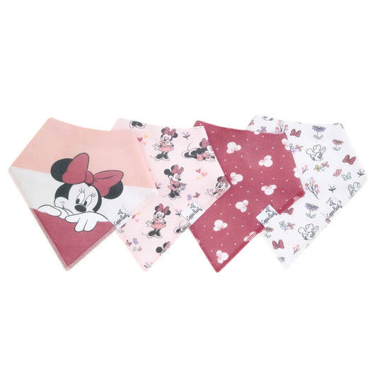 Copper Pearl Single Bandana Bib - Minnie Mouse