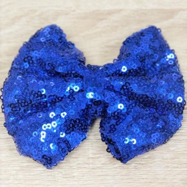 Fancy Sequin Hair Bow