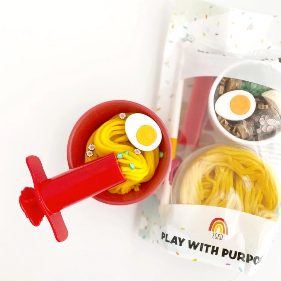 Ramen Sensory Play Dough Kit