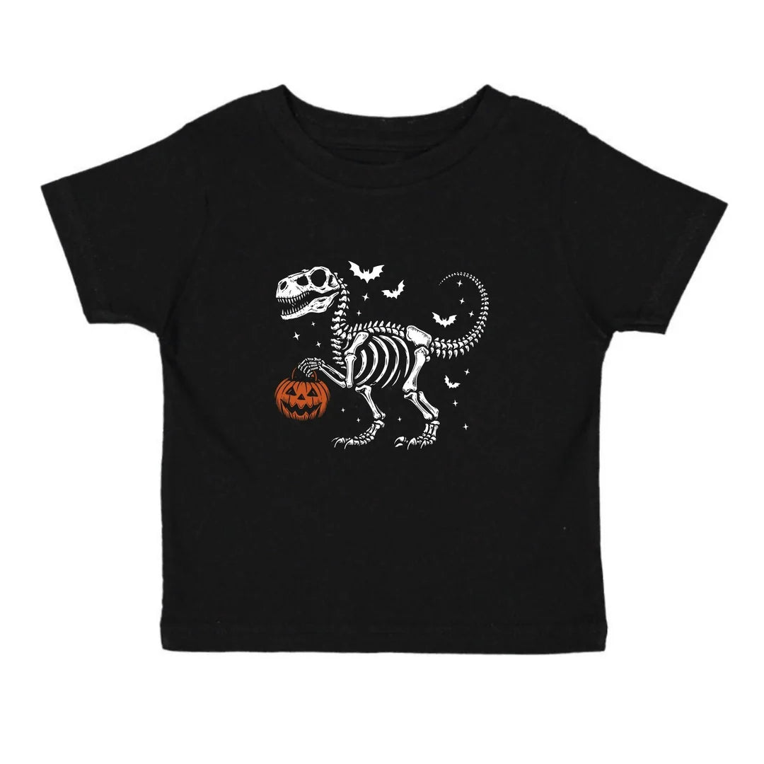 Dinosaure Skeleton Halloween T-Shirt